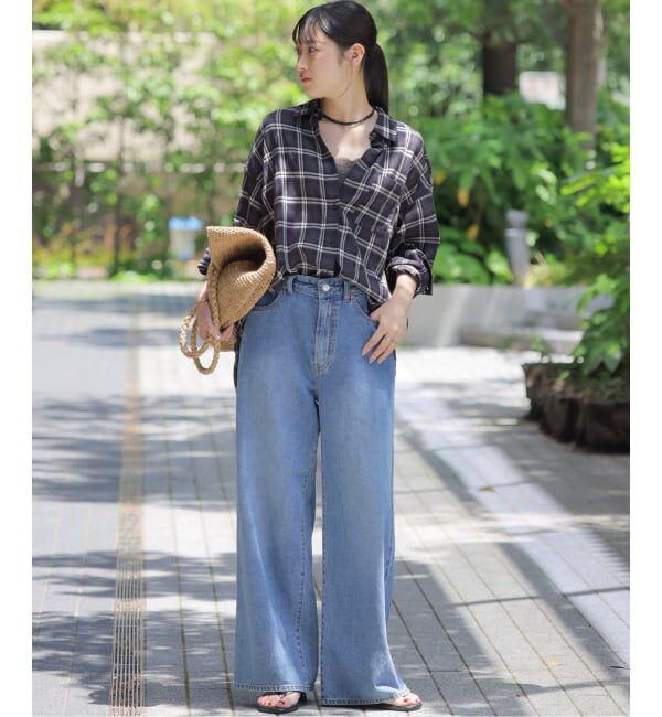 JOURNAL STANDARD relume「コットンチェックワッシャーシャツ」|シャツ・ブラウス|