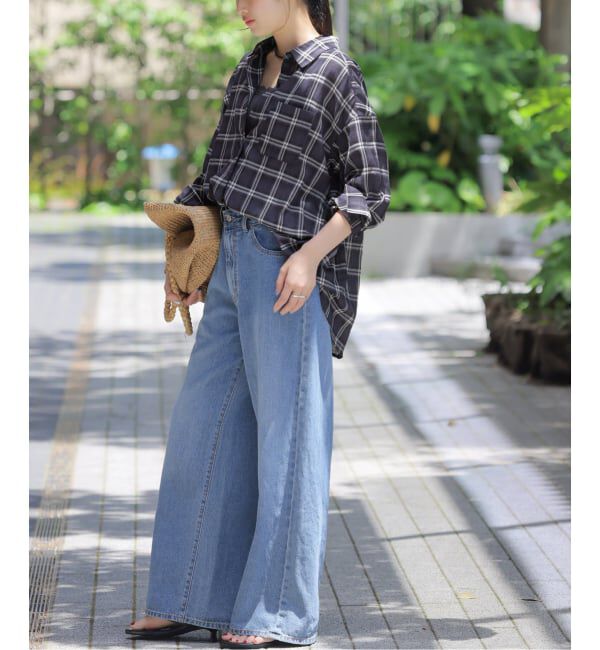 JOURNAL STANDARD relume「コットンチェックワッシャーシャツ」|シャツ・ブラウス|