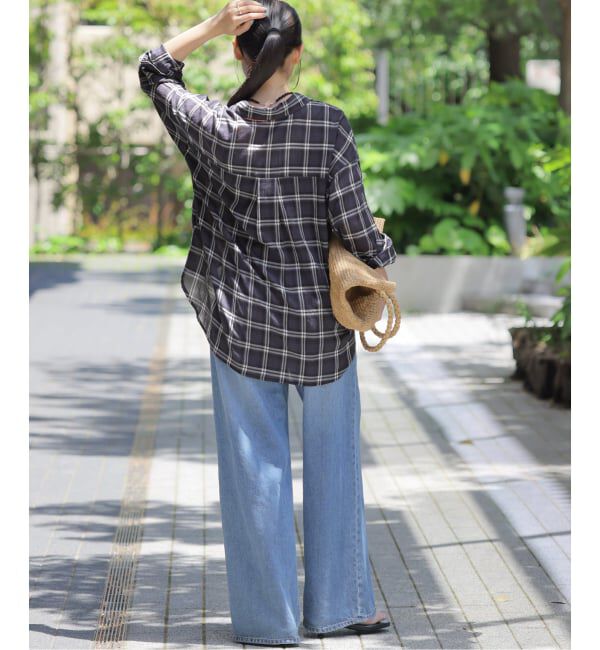 JOURNAL STANDARD relume「コットンチェックワッシャーシャツ」|シャツ・ブラウス|