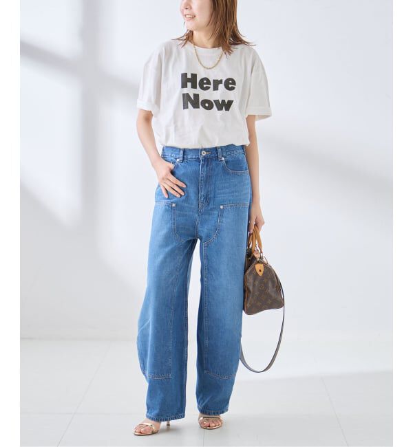 journal standard L'essage「【Here Now】ピグメントTシャツ」|Tシャツ・カットソー|