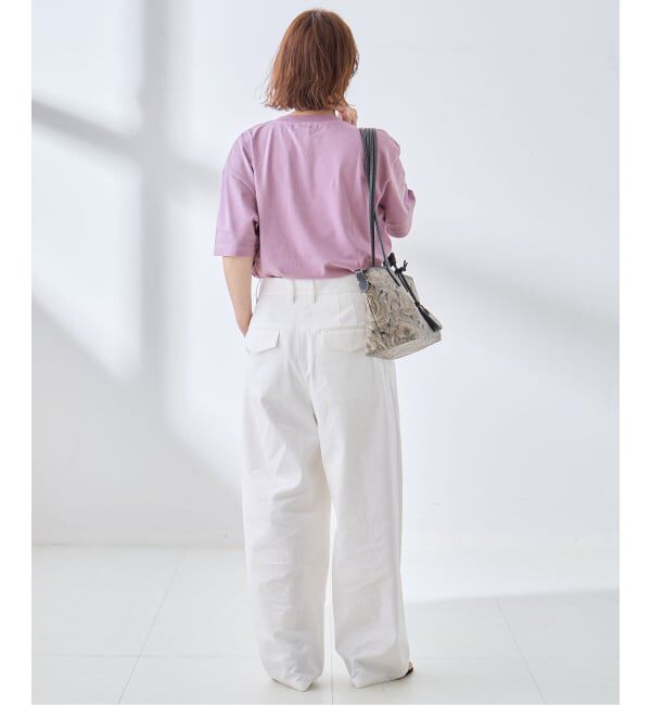 journal standard L'essage「【Here Now】ピグメントTシャツ」|Tシャツ・カットソー|