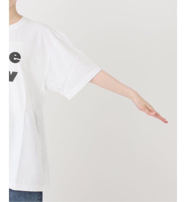 journal standard L'essage「【Here Now】ピグメントTシャツ」|Tシャツ・カットソー|