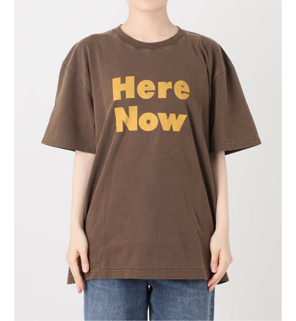journal standard L'essage「【Here Now】ピグメントTシャツ」|Tシャツ・カットソー|