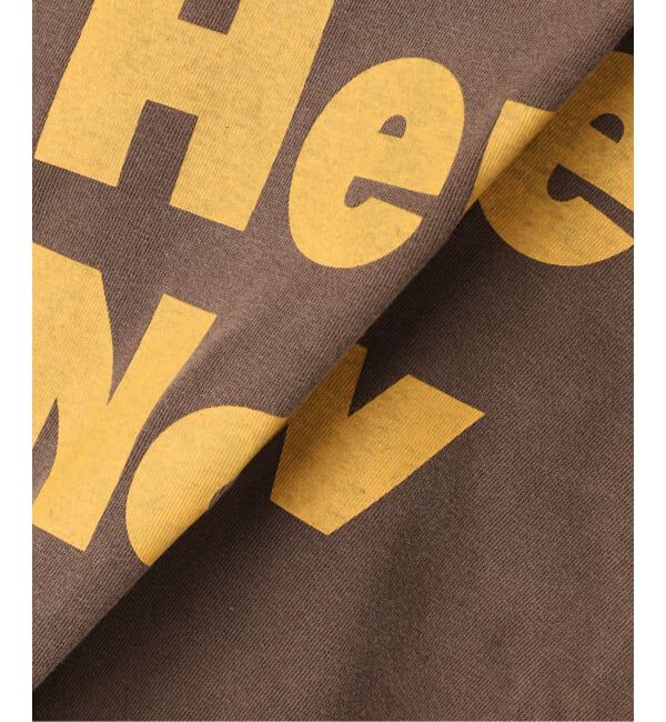journal standard L'essage「【Here Now】ピグメントTシャツ」|Tシャツ・カットソー|