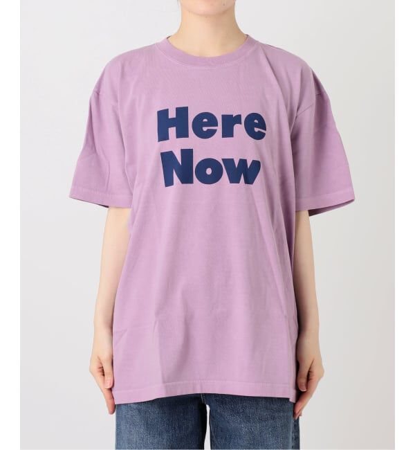 journal standard L'essage「【Here Now】ピグメントTシャツ」|Tシャツ・カットソー|