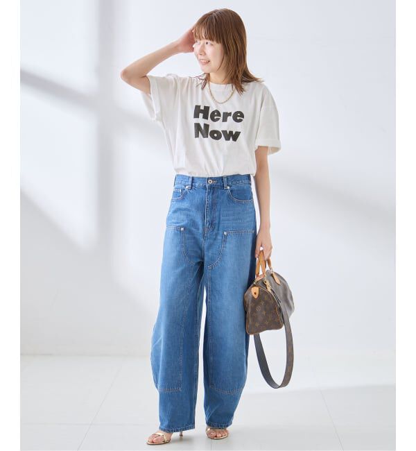 journal standard L'essage「【Here Now】ピグメントTシャツ」|Tシャツ・カットソー|