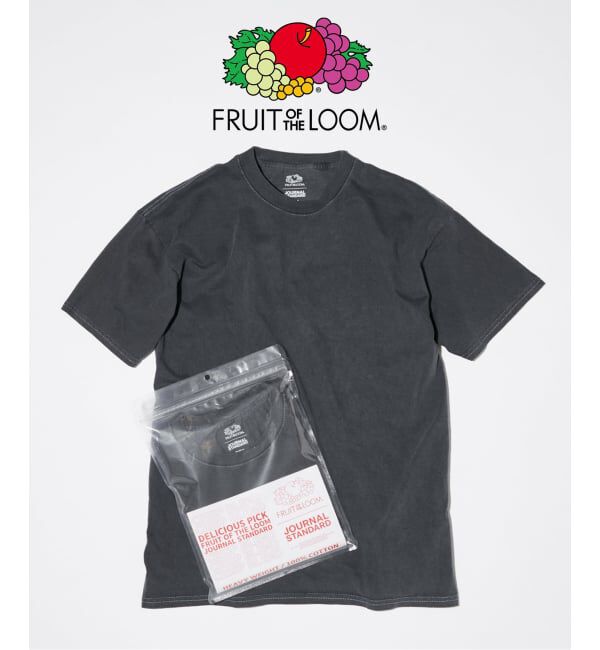 JOURNAL STANDARD「FRUIT OF THE LOOM / フルーツ オブ ザ ルーム 別注 カラーパックTシャツ」|Tシャツ・カットソー|ブラック A