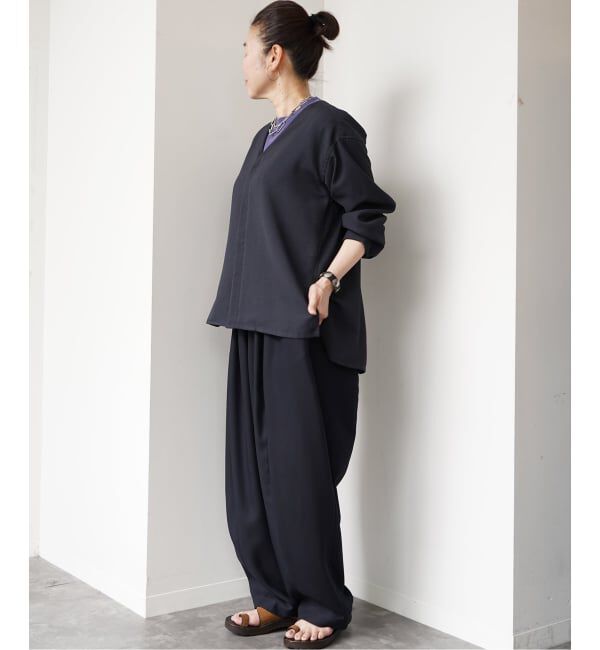journal standard luxe「ドライメッシュ Vネックシャツ」|シャツ・ブラウス|