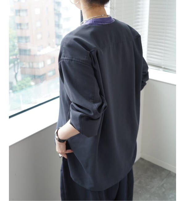 journal standard luxe「ドライメッシュ Vネックシャツ」|シャツ・ブラウス|