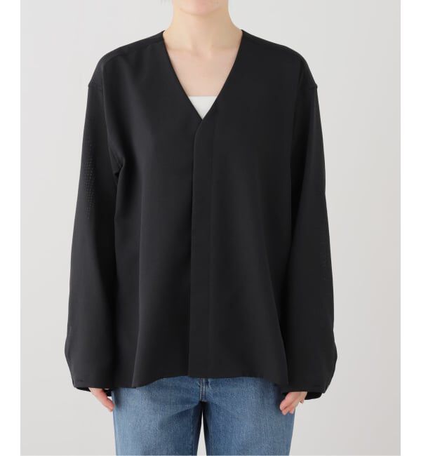 journal standard luxe「ドライメッシュ Vネックシャツ」|シャツ・ブラウス|