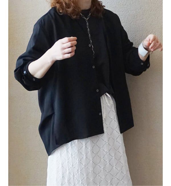 journal standard luxe「ドライメッシュ Vネックシャツ」|シャツ・ブラウス|