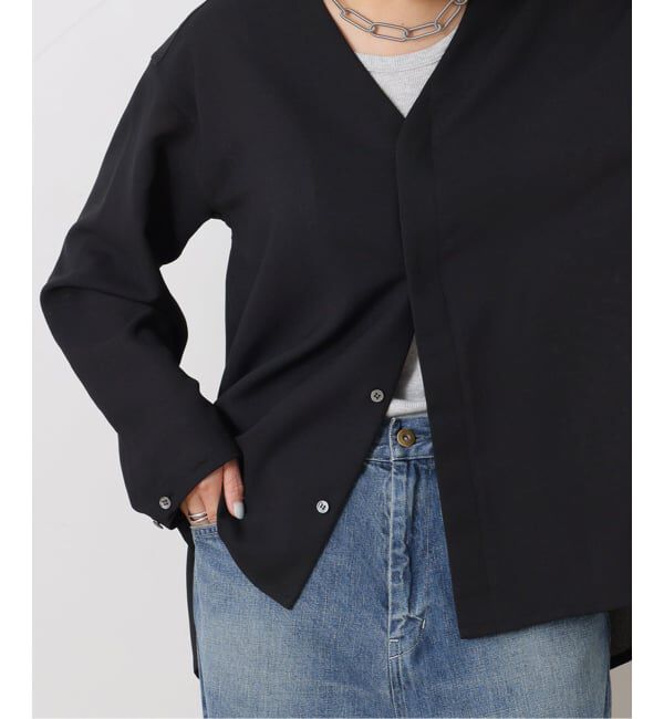 journal standard luxe「ドライメッシュ Vネックシャツ」|シャツ・ブラウス|