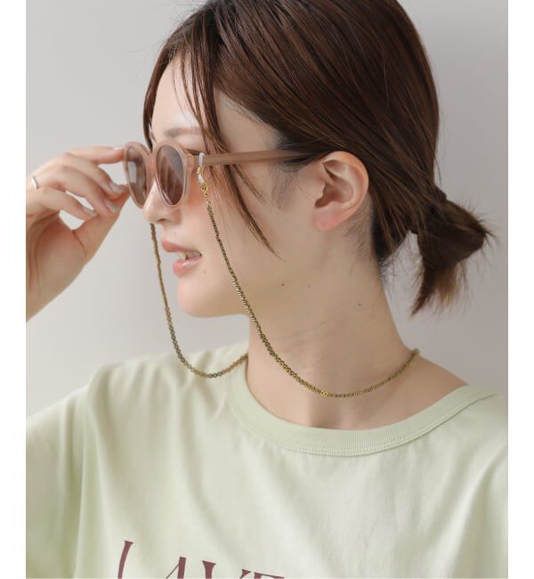 JOURNAL STANDARD relume「【HASHIBAMI/ハシバミ】ハナガタグラスチェーン」|その他|ゴールド
