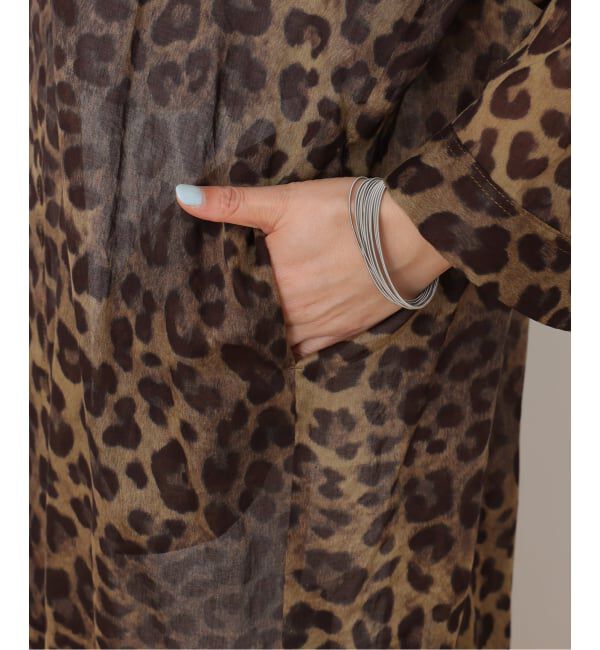 journal standard luxe「レオパローン シャツワンピース」|ワンピース|