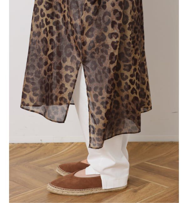 journal standard luxe「レオパローン シャツワンピース」|ワンピース|