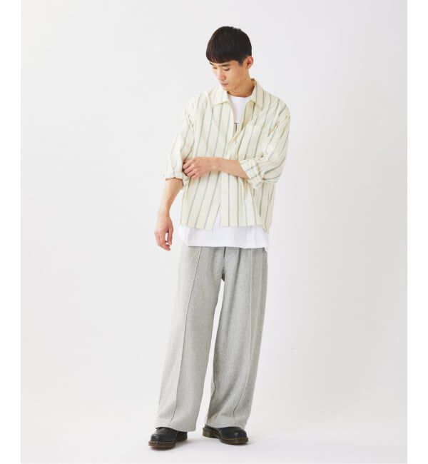 JOURNAL STANDARD relume「《追加予約》JAMES FABRIC/ジェームスファブリック レーヨンブレンド シャツ」|シャツ・ブラウス|