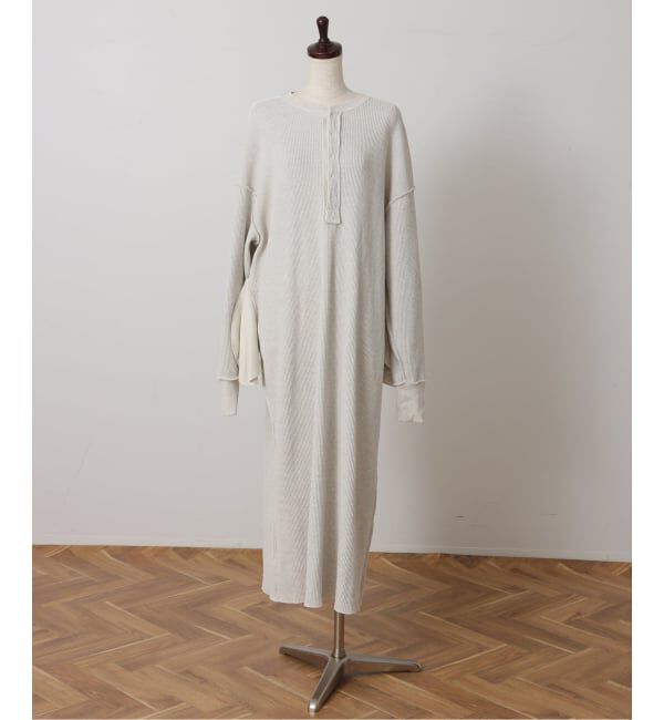 journal standard luxe「《予約》ワッフル ヘンリーN-ワンピース」|ワンピース|