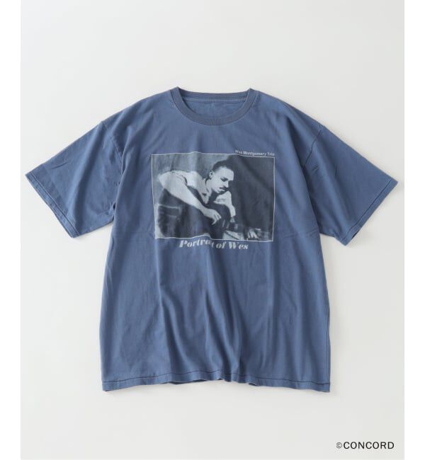 JOURNAL STANDARD relume「《予約》Wes Montgomery / ウェス・モンゴメリー 別注 グラフィック Tシャツ」|Tシャツ・カットソー|ネイビー