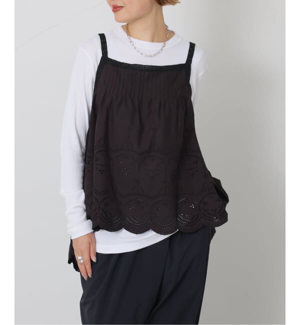 journal standard luxe「《予約》カットワークレース キャミブラウス」|シャツ・ブラウス|