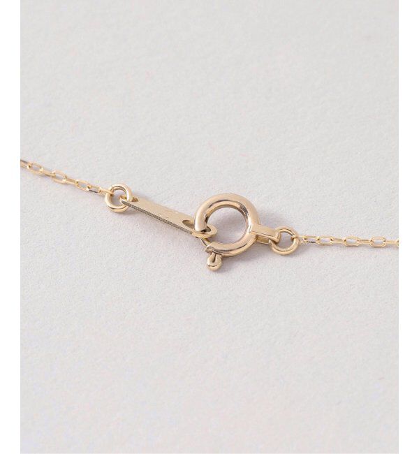 Lilas by Spick&Span「ロムバスパヴェダイヤ50cmネックレス K10」|ネックレス|