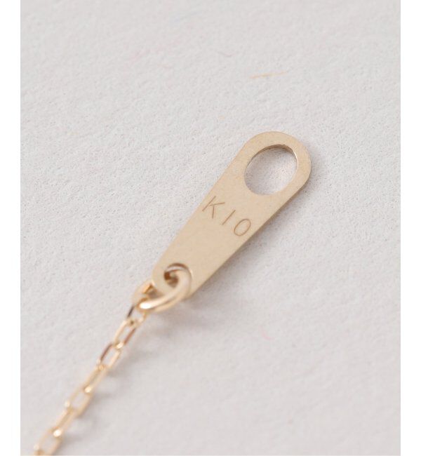 Lilas by Spick&Span「ロムバスパヴェダイヤ50cmネックレス K10」|ネックレス|