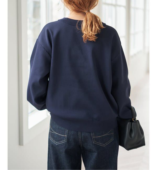Spick and Span「《一部店舗+WEB限定》ウォッシャブルVネックカーディガン」|カーディガン|
