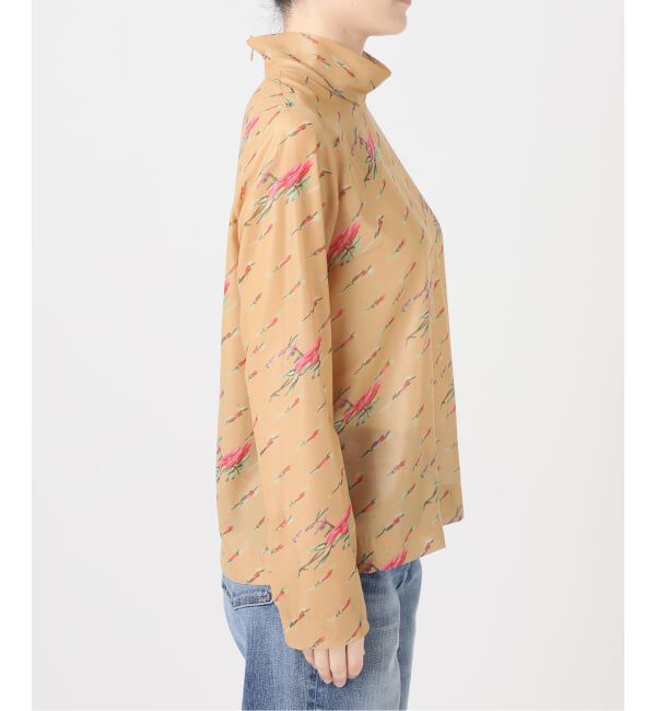 Glyph「《予約 / 一部店舗+WEB限定》Crushed Rose Turtleneck」|シャツ・ブラウス|