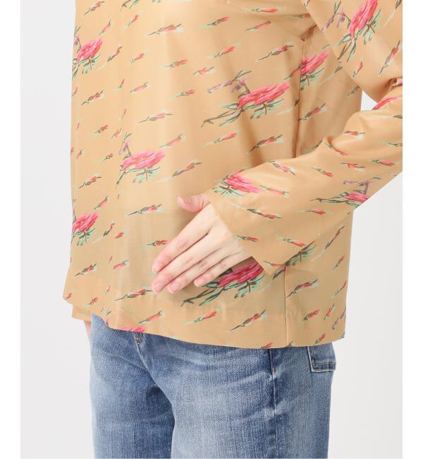 Glyph「《予約 / 一部店舗+WEB限定》Crushed Rose Turtleneck」|シャツ・ブラウス|