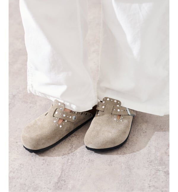 FRAMeWORK「BIRKENSTOCK/ビルケンシュトック  BOSTON RIVET」|スリッポン|