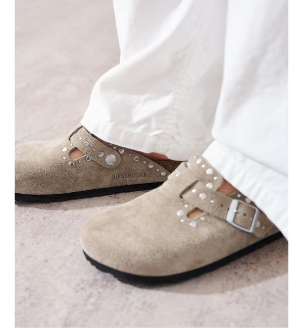 FRAMeWORK「BIRKENSTOCK/ビルケンシュトック  BOSTON RIVET」|スリッポン|