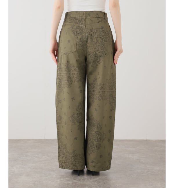 Spick and Span「《一部店舗+WEB限定》BERENICE. / べレニス 柄パンツ」|チノ|