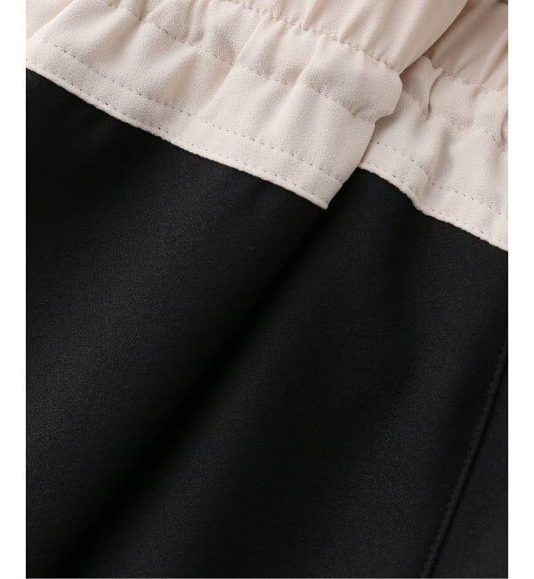 Spick and Span「ストレッチジョーゼットイージーパンツ」|スラックス|