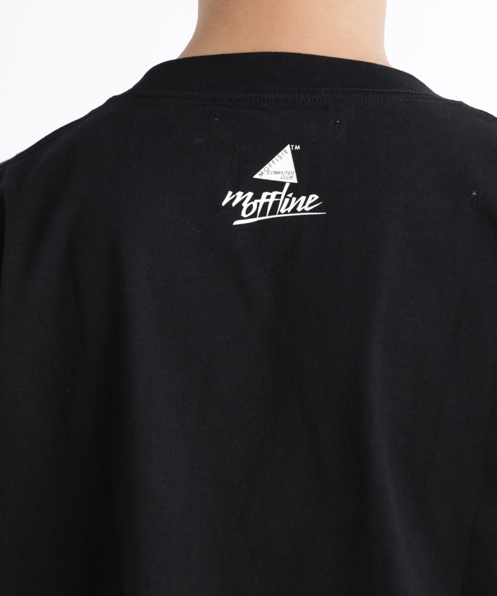 NANO universe「「MOFFISIE」1.0オリジナルプリント Tシャツ 半袖」|Tシャツ・カットソー|