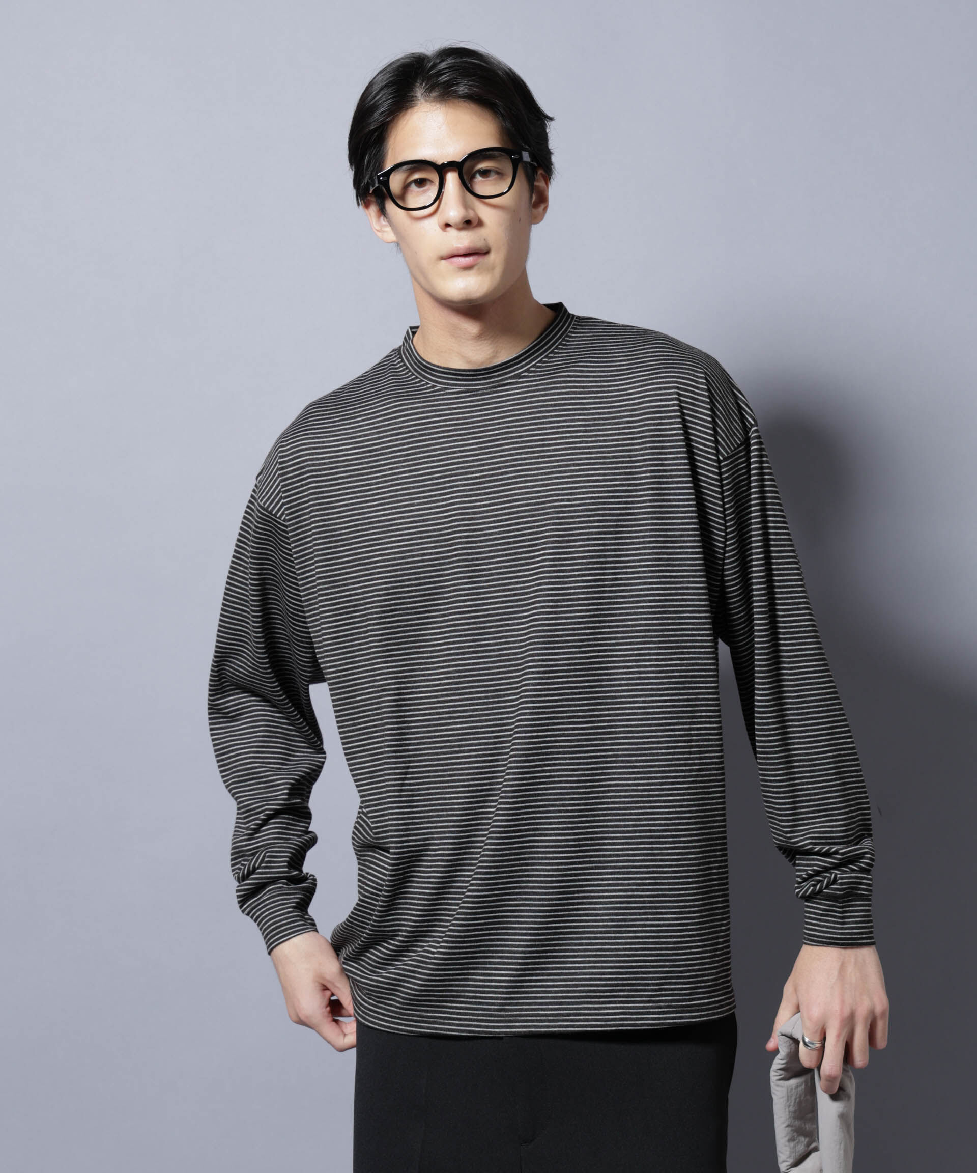 nano･universe「MIYATA&times;NANO JAPAN MADE 100%WOOL Tシャツ」|Tシャツ・カットソー|