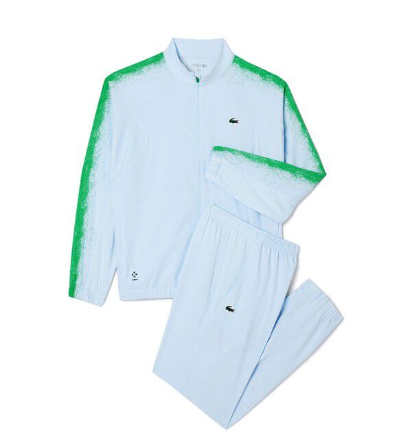 LACOSTE「『メドベージェフ』コートライン4WAYストレッチトラックスーツ セットアップ」|スウェット・ジャージ|