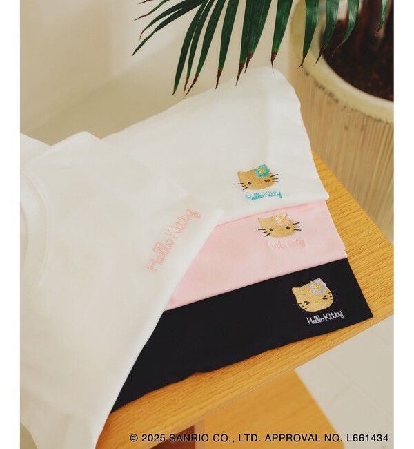Rope&rsquo;Picnic「【ROPE' PICNIC&times;ハローキティ コラボ】日焼けハローキティ アソートTシャツ」|Tシャツ・カットソー|