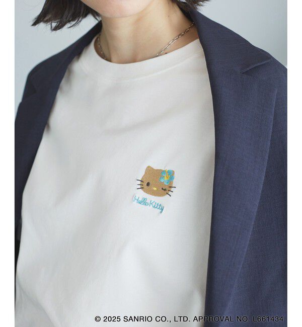 Rope&rsquo;Picnic「【ROPE' PICNIC&times;ハローキティ コラボ】日焼けハローキティ アソートTシャツ」|Tシャツ・カットソー|