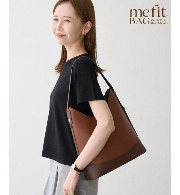 ROPE PICNIC PASSAGE「me fit BAG ミドルプラス・ワンショルダーフィットバッグ」|ショルダー・メッセンジャー|ブラウン系(23)