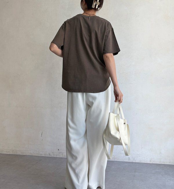  「【WEB限定】カレッジナンバーロゴTEE」|Tシャツ・カットソー|