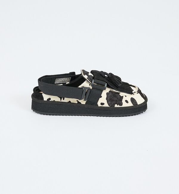 Rouge vif「【SHAKA/シャカ】ミュール タッセル カウ/MULE TASSEL COW/」|モカシン|