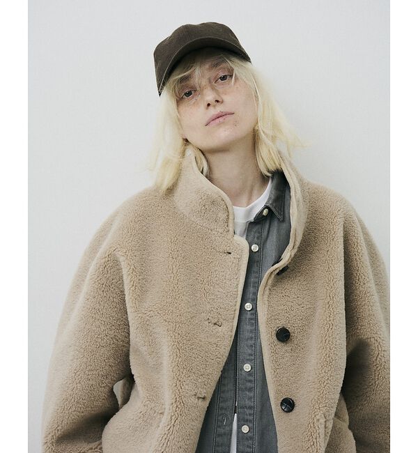 Rouge vif「【定番人気 / 2026AW】デニムオーバーサイズシャツ【予約】」|シャツ・ブラウス|