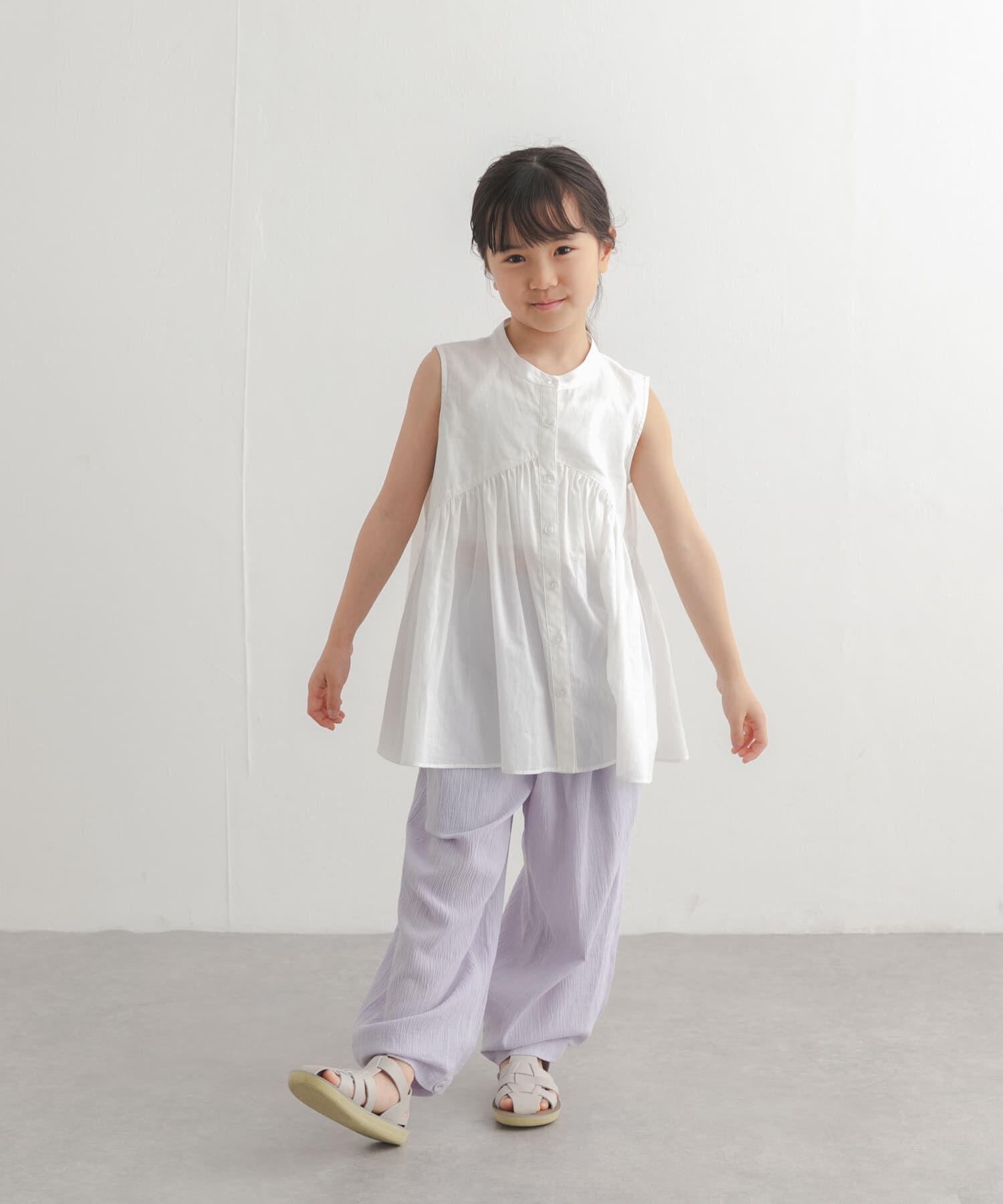 URBAN RESEARCH DOORS「『親子リンク』コットンボイル切替ブラウス(KIDS)」|その他|