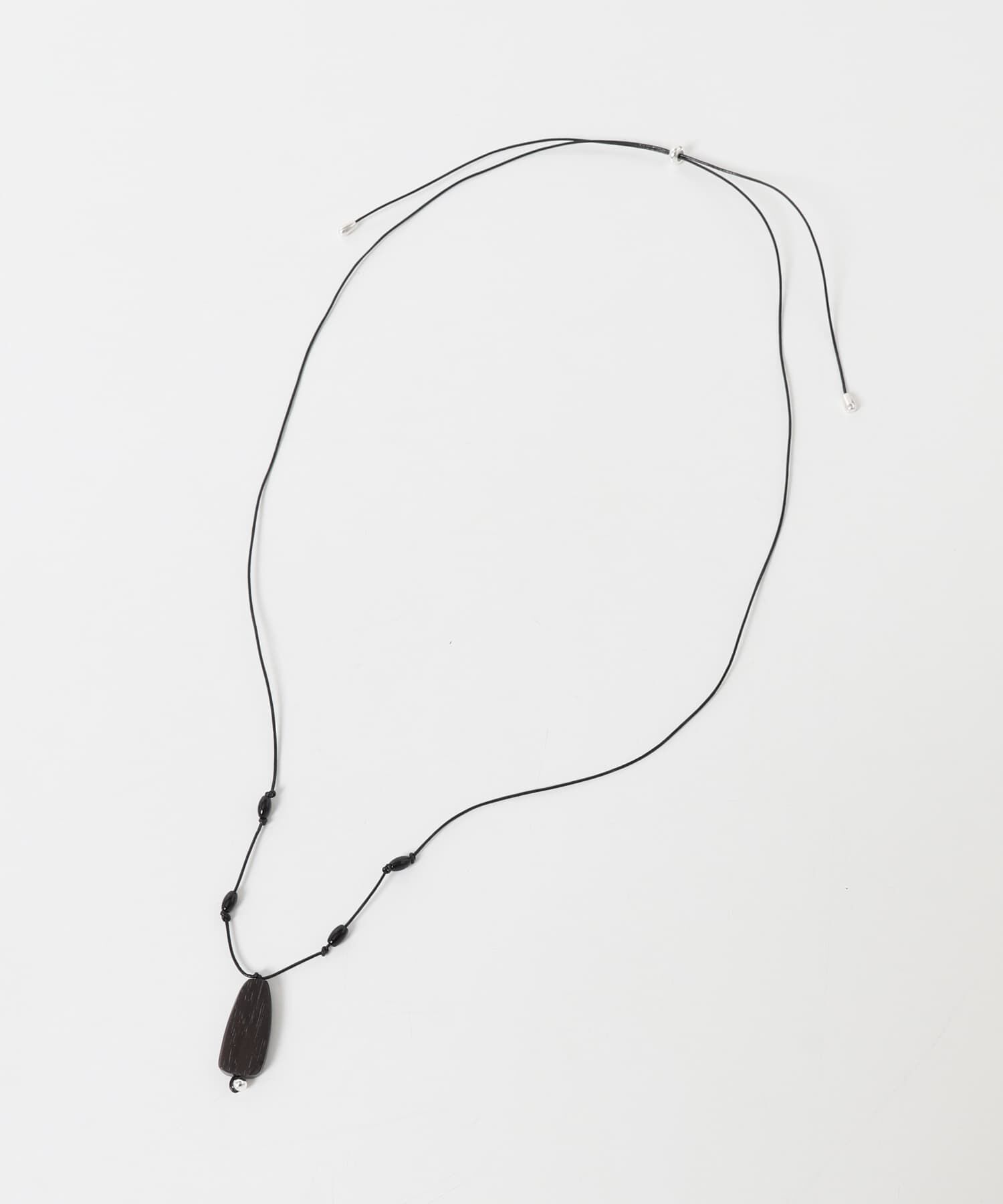 SMELLY「SMELLY so&rsquo;　onyx accent wood necklace」|ネックレス|