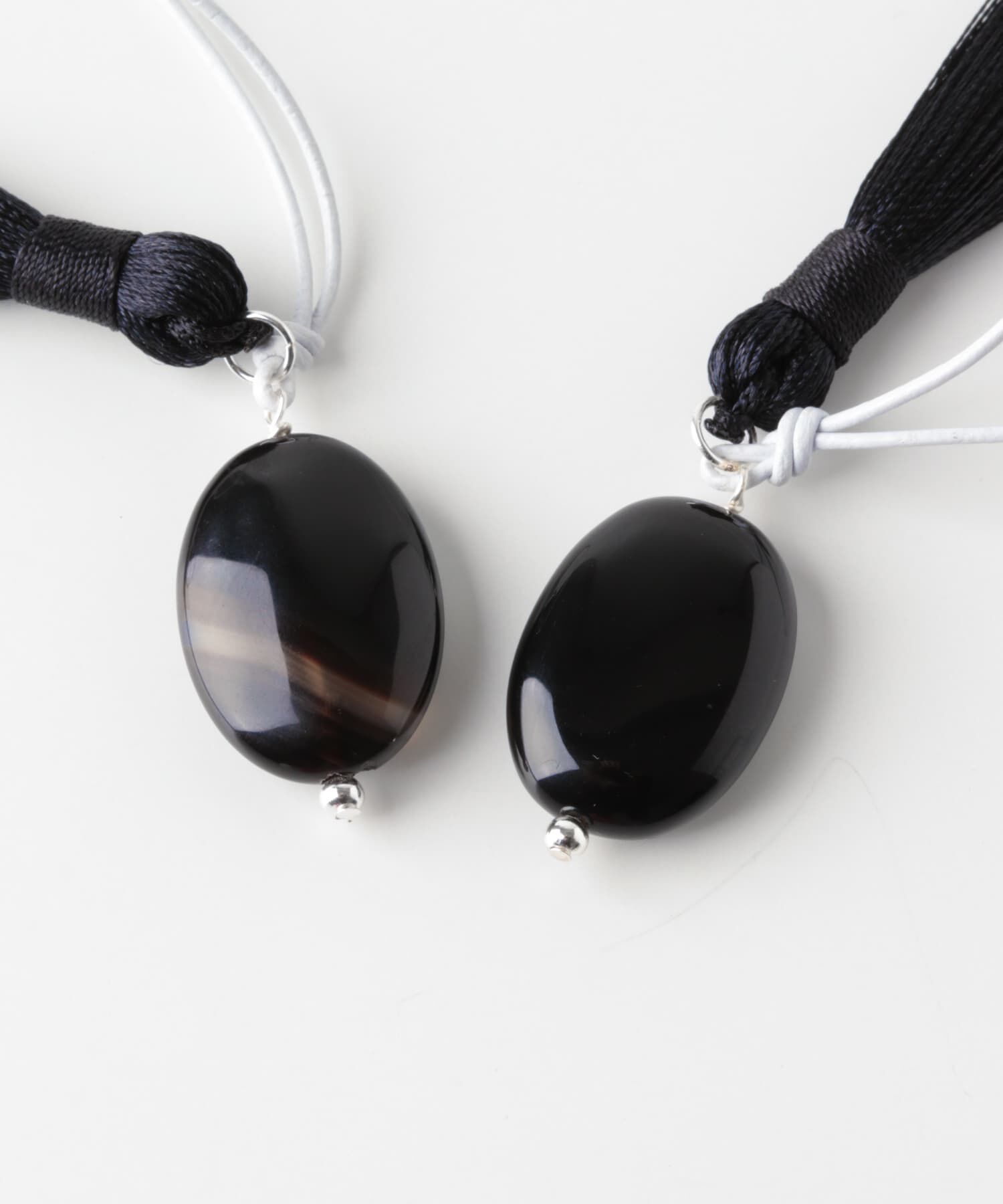 SMELLY「SMELLY so&rsquo;　onyx tassel necklace」|ネックレス|