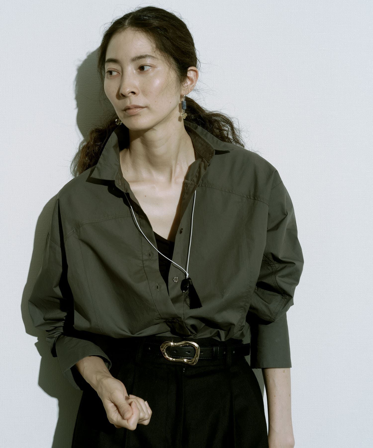 SMELLY「SMELLY so&rsquo;　onyx tassel necklace」|ネックレス|