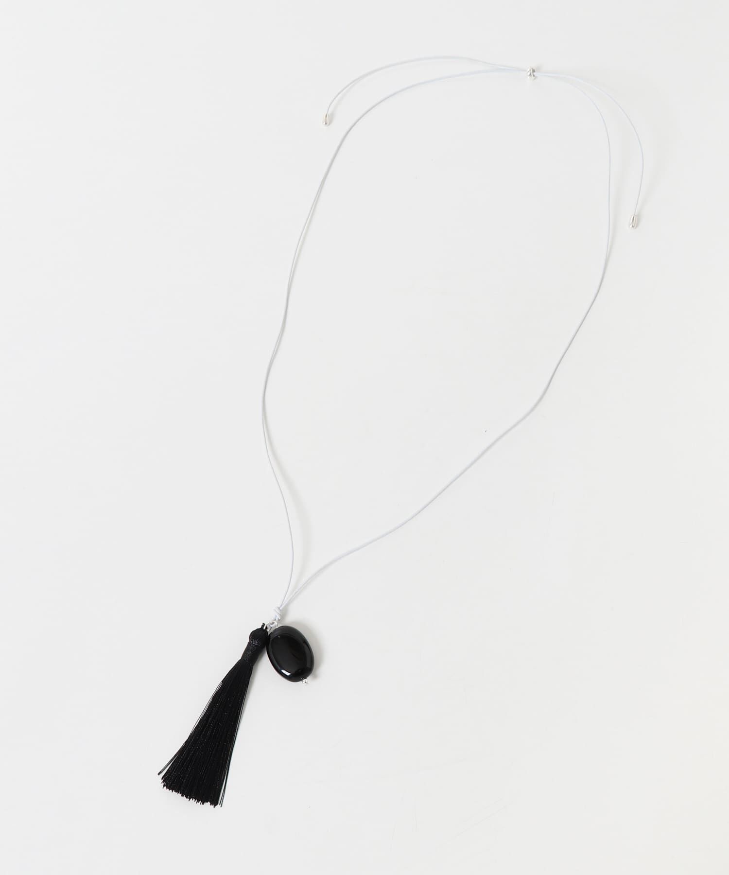 SMELLY「SMELLY so&rsquo;　onyx tassel necklace」|ネックレス|