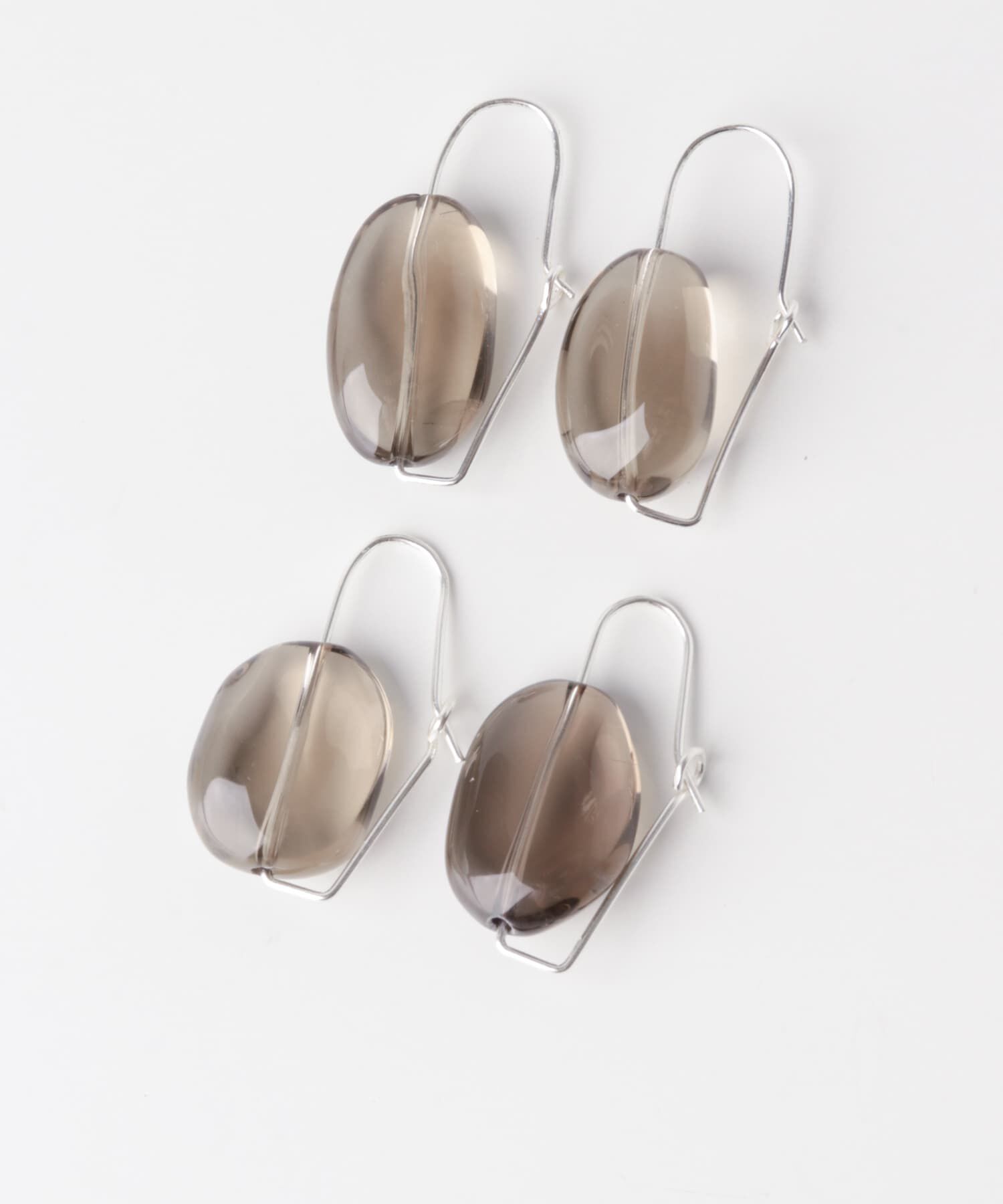 SMELLY「SMELLY so&rsquo;　smoky quartz pierces」|ピアス|