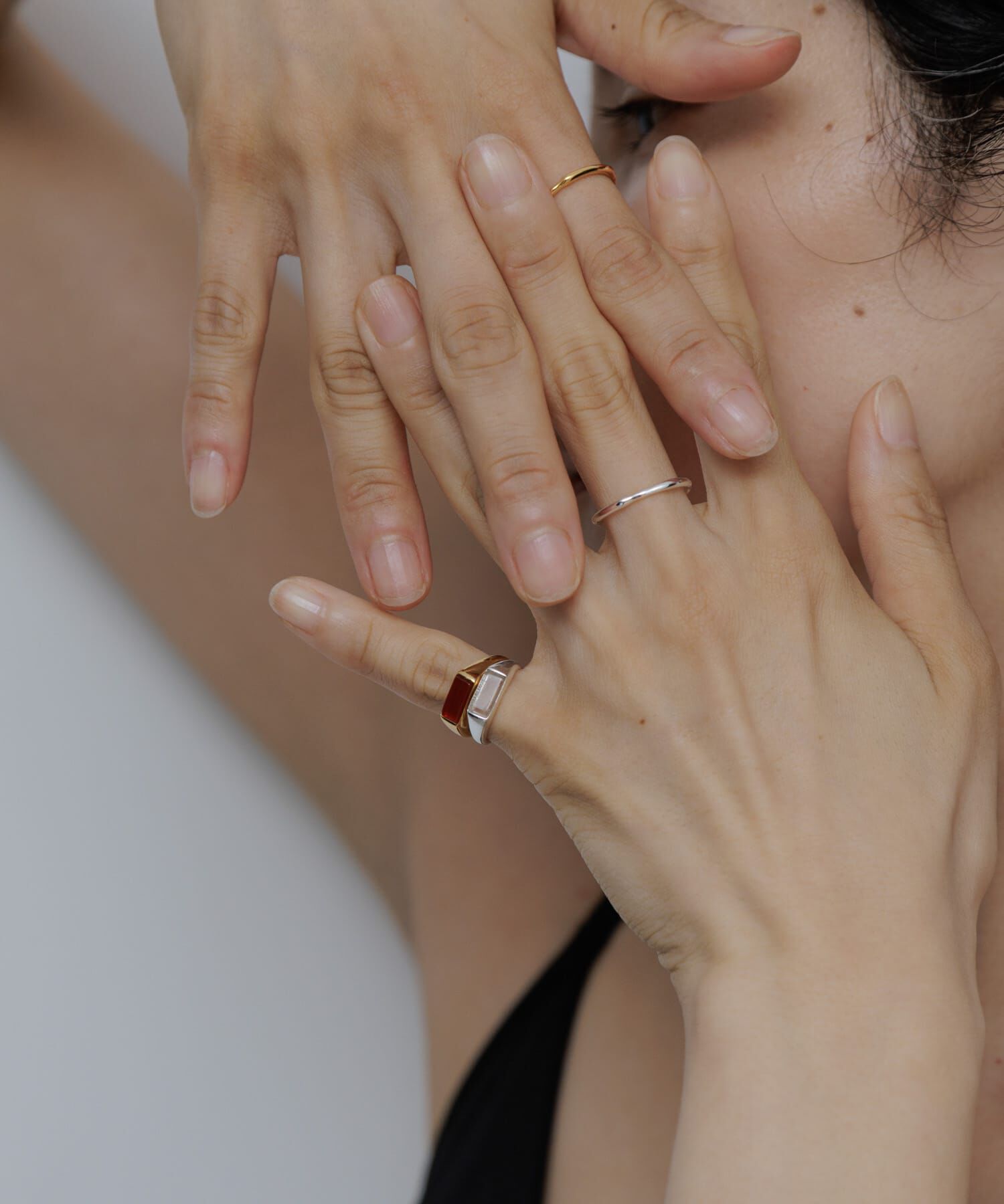 SMELLY「SMELLY so&rsquo;　carnelian pinky ring」|リング|