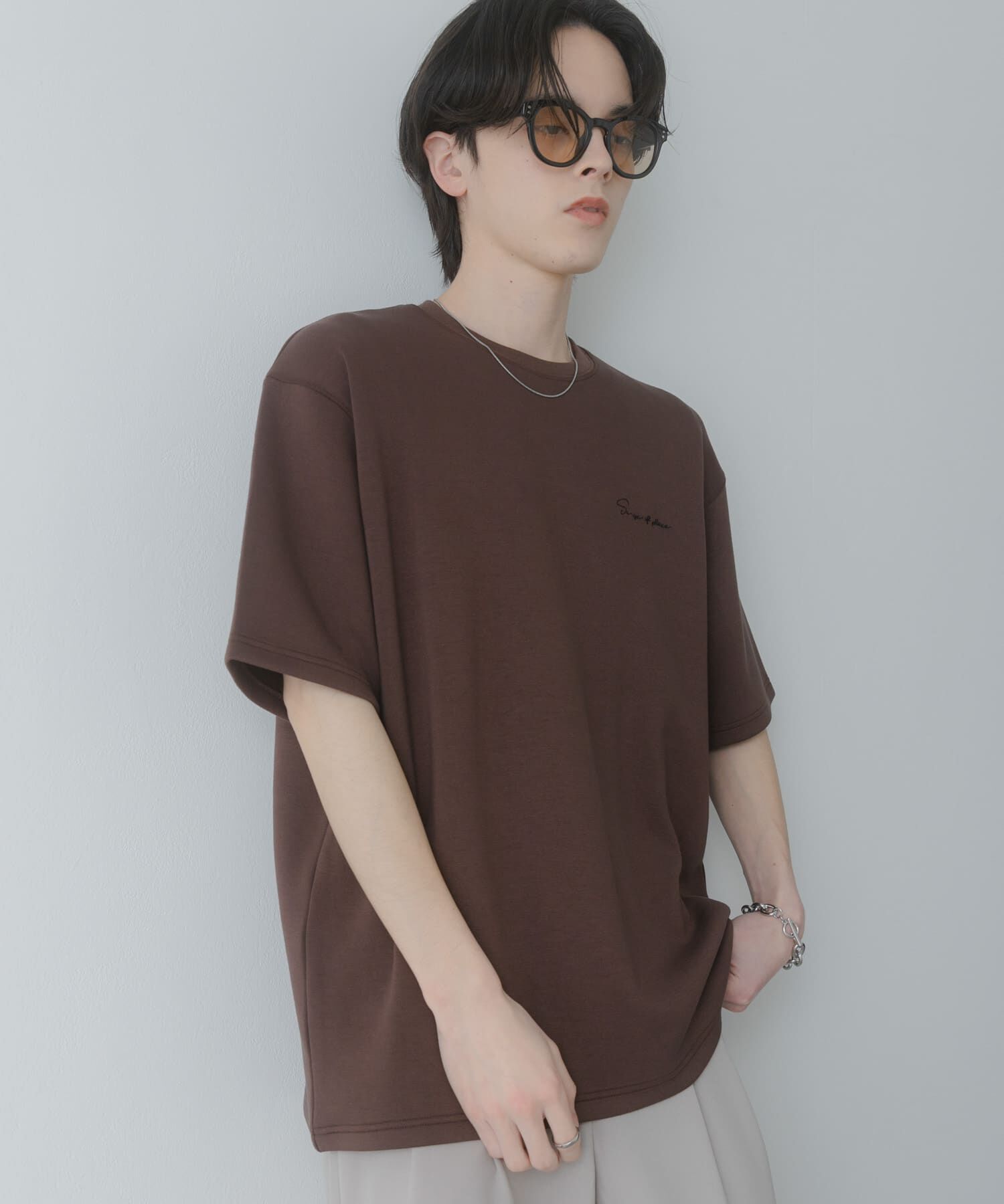 SENSE OF PLACE by URBAN RESEARCH「『一部WEB限定ｶﾗｰ』『接触冷感/速乾』ｼｼｭｳﾀﾞﾝﾎﾞｰﾙﾎﾟﾝﾁ」|Tシャツ・カットソー|