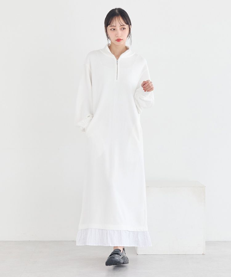 earth music&ecology「レイヤーヘムワンピース」|ワンピース|